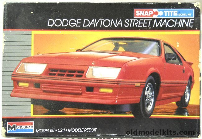 Monogram 1/24 Dodge Daytona Turbo, 1415 plastic model kit